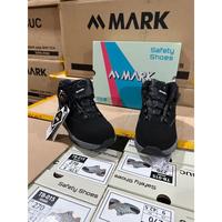 Gambar Sepatu Safety Boa Sepatu Safety Outdoor Sneakers Tali Putar Merk Mark Kualitas Eksport Korea Standart S1P Original Sepatu Safety Shoes For Manufactur Proyek Outsol Kuat Rubber Sole Lengkap Box Tag - Hitam, 38 dari yusufkurniawan24 undefined 5 Tokopedia