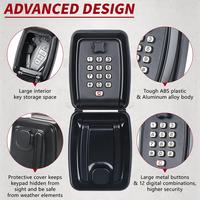 Gambar Car Window Lock Box for Black Portable Lockbox for Car Keys Car Key Lock Box Fit for Ride Share GetAround with Sturdy Large dari Godzilla Storre undefined 2 Tokopedia