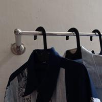 Gambar Gantungan Baju Stainless Panjang 1Mtr 1 Baris dari Edelwise Cloth undefined 1 Tokopedia