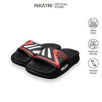 Gambar INKAYNI Sendal Selop Anak Laki-Laki Size 24-29 Anti Slip YK2019B-1 - Hitam, 24 dari Inkayni Sandals undefined 2 Tokopedia