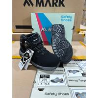 Gambar Sepatu Safety Boa Sepatu Safety Outdoor Sneakers Tali Putar Merk Mark Kualitas Eksport Korea Standart S1P Original Sepatu Safety Shoes For Manufactur Proyek Outsol Kuat Rubber Sole Lengkap Box Tag - Hitam, 38 dari yusufkurniawan24 undefined 4 Tokopedia