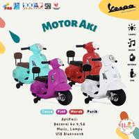 Gambar (Langsung Ready Dan Siap Kirim) (Bandung) Motor Aki Mainan Anak Cas Listrik Pmb M-399 / M-288 Vespa Mini / Vespa Besar Murah dari mdr_olshop001 undefined 2 Tokopedia