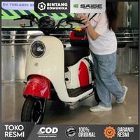 Gambar (Langsung Ready Dan Siap Kirim) Terbaru!!! Sepeda Listrik Roda 3 Saige 800Watt 48V/20Ah - Trendy - Jok Lipa Depan - Garansi Resmi dari mdr_olshop001 undefined 4 Tokopedia