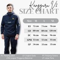 Gambar Jas Hujan Saku Kangguru V2 Twins19 Twins Nineteen Setelan Jaket Celana Pria Wanita - Lancah Black, L dari kupa store11 undefined 4 Tokopedia