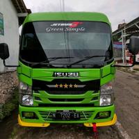 Gambar Full Variasi Winglet Warna Lips Variasi Bemper Mobil Elf Truk/Engkel Bus Universal Diffuser dari Kappaz undefined 4 Tokopedia