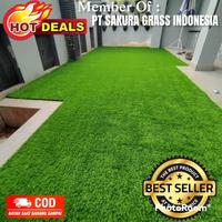 Gambar PAKET RUMPUT SINTETIS OUTDOOR PLUS DRAINASE + PEMASANGAN + LEM RUMPUT dari N.id store undefined 2 Tokopedia