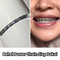Gambar Behel Fashion Lepas Pasang Sendiri Karet Power Chain Warna Silver dari sutisna67 undefined 1 Tokopedia
