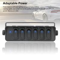 Gambar ambyar sale 24V 12V 6 Gang Switch Panel Box Light Toggle LED Indicator Car Accessories For Truck Tra dari Rebellionnce undefined 4 Tokopedia