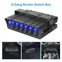 Gambar ambyar sale 24V 12V 6 Gang Switch Panel Box Light Toggle LED Indicator Car Accessories For Truck Tra dari Rebellionnce undefined 3 Tokopedia