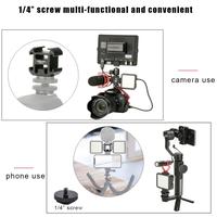 Gambar Ulanzi PT-3 Triple Hot Shoe Mount Adapter Microphone Extension Bar for Zhiyun Smooth 4 DJI Osmo Pocket Gimbal Mount Accessories dari Pusma store undefined 4 Tokopedia