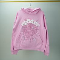 Gambar Sp5der OG Web Hoodie - Pink dari sixthsof II undefined 1 Tokopedia