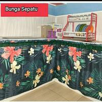 Gambar Harga Grosir | Gorden Kolong Dapur Cantik | Gorden Kolong Dapur terbaru | Gorden Kolong Meja Kompor Minimalis | Hordeng Kolong Meja Dapur | Horden Dapur | Hordeng Kolong Dapur Plus Tali dari 3tuju store undefined 5 Tokopedia