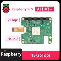 Gambar Original Raspberry Pi 5 PI 5 AI HAT+ AI Suite 13/26Tops Hailo8L M.2 HAT+ PCIe Hailo-8 Hailo-8L dari Delvaro store undefined 5 Tokopedia