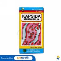 Gambar KAPSIDA BERSIH DARAH KEMBANG BULAN BOX 12 KAPSUL dari Apotek Sehat Mandiri by GoApotik undefined 1 Tokopedia
