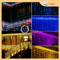 Gambar Lampu Led Dekor Tirai Warna Warni Led dari Beryunokstore undefined 2 Tokopedia