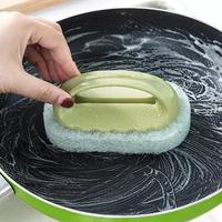 Gambar Sikat Spons Sabut Pembersih Gagang Lantai Keramik Kamar Mandi Cuci Piring WC Panci Wajan Noda Kerak Masak dari Autoku undefined 4 Tokopedia