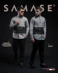 Gambar SAMSASE S032 KEMKO HERITAGE LONG SLEEVE - GREY, S dari hajj Muslimwear undefined 1 Tokopedia