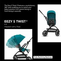 Gambar PROMO / TERMURAH Stroller Kereta Dorong Bayi Cybex Eezy S Twist 2 Cabin size Original TERBAIK - river blue dari Adell mart45 undefined 4 Tokopedia