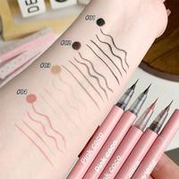 Gambar NEW PINK COCO Eyeliner Tipis Super Thin Eyeliner Tajam Sharp Eyeliner 4 Warna Liquid Eyeliner Pen Waterproof Tahan Lama - 02 GRAY BROWN dari Mangsayuri undefined 4 Tokopedia