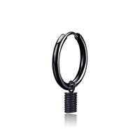 Gambar Anting jepit magnet pria tanpa tusuk / anting tusuk pria per korea / anting magnet pria / anting pria wanita / anting jepit pria / anting hitam / black earring / anting hitam silver pria / men earring / simple men earring / aksesoris fashion titanium A158 - SILVER TUSUK dari Tokowaityu undefined 4 Tokopedia