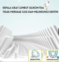Gambar Berkualitas88- Sikat gigi elektrik anak, Smart Electric Toothbrush U-Shape Automatic dari Xdr stor undefined 4 Tokopedia