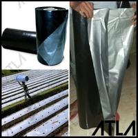 Gambar Plastik Mulsa 120cm 1 Meter Hitam Perak Bungkus GreenHouse Silver Ecer dari Atla Agrikultur undefined 3 Tokopedia