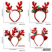Gambar Bando Natal Led Bando Natal Rusa Santa Claus Pohon Snowman Topi Pita Pom Warna Head Band Piece Hair Accessories Wanita Anak Aksesoris Natal dari Nocebiela undefined 3 Tokopedia