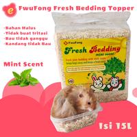 Gambar Serbuk Kayu Bedding Topper Scented Fresh 15L - Mint dari eHamster undefined 1 Tokopedia