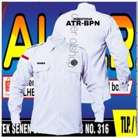 Gambar Kemeja Bpn Atr Baju Bpn Atr Seragam Bpn Atr Pdh Bpn Atr Baju Kerja Bpn - Hitam, S dari utikay undefined 1 Tokopedia