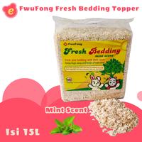 Gambar Serbuk Kayu Bedding Topper Scented Fresh 15L - Mint dari eHamster undefined 2 Tokopedia