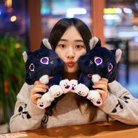 Gambar 25cm Game Genshin Black Cat Fluffy Impact Wanderer Pet Plush Toy dari Punyanya Fitri Pujiastuti undefined 2 Tokopedia