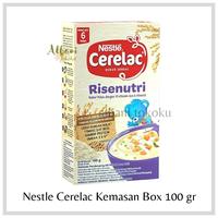 Gambar Nestle Cerelac Risenutri Bubur Sereal 100 gr - Bubur Cerelac - Bubur - BERAS MERAH dari ygpentinglakudong undefined 1 Tokopedia