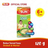 Gambar SUN bubur sereal susu rasa brokoli & wortel 120g dari ygpentinglakudong undefined 1 Tokopedia