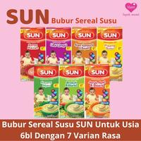 Gambar SUN Bubur Sereal Susu 120g Baby cereal milk Untuk Usia 6+ Bulan (7 - Beras Merah dari ygpentinglakudong undefined 1 Tokopedia