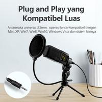 Gambar OLYPS Microphone Condenser Live Karaoke Recording Equipment whth dari debiashop undefined 4 Tokopedia