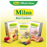 Gambar Milna Rice Crackers 20 Gram Snack Bayi - Banana Berries dari ygpentinglakudong undefined 1 Tokopedia