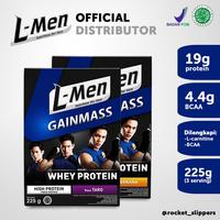 Gambar L-Men Gain Mass Banana Coklat Chocolate 225 & 500 gram - Lmen GainMass - Chocolate 500gr dari apaajaasallaku undefined 3 Tokopedia
