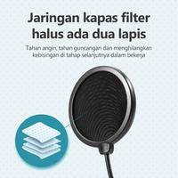 Gambar OLYPS Microphone Condenser Live Karaoke Recording Equipment whth dari debiashop undefined 5 Tokopedia
