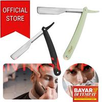Gambar Razor cukur barber Lipat Salon Barbershop Pisau cukur janggut Calista - hitam dari ernesta.lu undefined 1 Tokopedia
