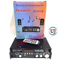 Gambar Amplifier Betavo BT 811B Bluetooth AC/DC USB/SD/FM Ampli Mini dari ericastoree undefined 3 Tokopedia