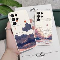 Gambar Anime Scenery Phone Case For Samsung Galaxy S24 Ultra Plus Liquid dari Founding's Store undefined 5 Tokopedia