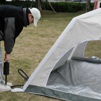 Gambar Tenda Camping Pompa Lipat Tiup Inflatable Tent 3-4 Orang dari GoGoodsIDS undefined 3 Tokopedia