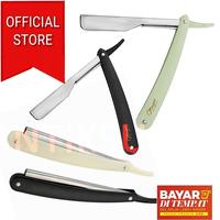 Gambar Razor cukur barber Lipat Salon Barbershop Pisau cukur janggut Calista - hitam dari ernesta.lu undefined 5 Tokopedia