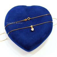 Gambar Kalung Wanita Mewah Jewelry Bagus Necklace Murah Anti Gatal T7S4 Prem dari Kioshi My Market undefined 2 Tokopedia