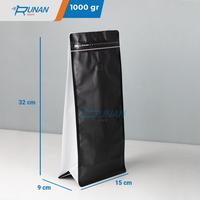 Gambar Kopi Pouch 1kg Ziplock Flat Bottom Pouch Kopi Valve Katup Udara 1000gr - Merah dari Runan Store undefined 2 Tokopedia