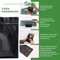 Gambar Packaging Kopi Valve Katup Udara 500gr - Flat Bottom Pouch Coffee Bean - Merah dari Gavintoys undefined 2 Tokopedia