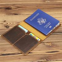 Gambar Vintage Genuine Leather Passport Case Men Travel Wallet Document dari Zyy Storee undefined 2 Tokopedia