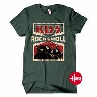 Gambar Kaos KISS  RNR - T Shirt KISS Baju Kaos Pria Wanita / Hans.Sablon - Hitam, M dari hansstoreo undefined 1 Tokopedia