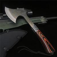 Gambar Axe, Outdoor Survival Battle Axe, Hunting Knife, Bone Chopper, Fire dari AminganSetoree undefined 1 Tokopedia