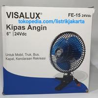 Gambar Kipas Angin Dc Jepit Aki Mobil 6 Inch 24 Volt Visalux Terlaris dari adnanstore735 undefined 5 Tokopedia
